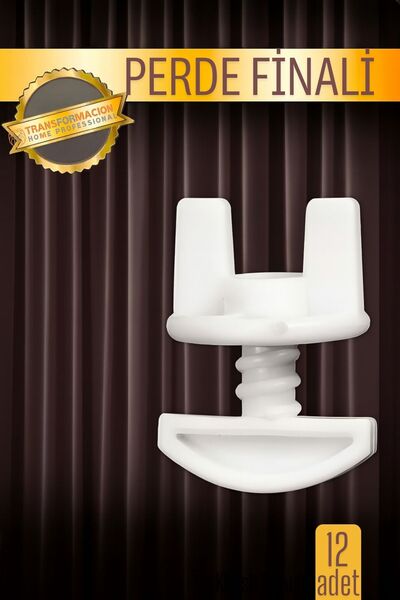 Transformacion Perde Finali Perde Sonlandırıcı Stop Korniş Finali Sonu 12 Adet 716104