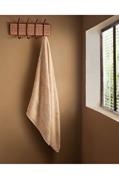 Madame Coco Clarette Badetuch – Hellbraun – 90 x 150 cm