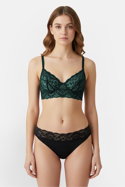 Bebe Women 3 Pieces Eyelet Pull on Panties, Multicolor