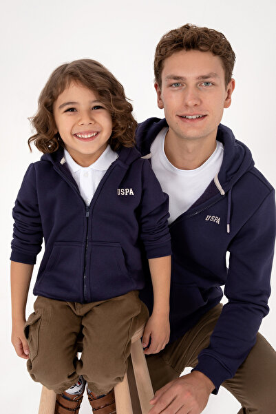 U.S. Polo Assn. Erkek Çocuk Mürdüm Örme Hırka 50313852-VR074