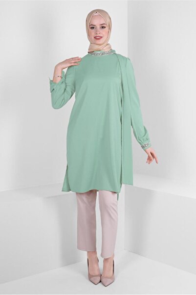 Alvina ΤΟΥΝΙΚ ΜΕ ΠΕΤΡΙΝΟ ΚΡΕΑΤΟ ΚΑΙ ΛΕΠΤΟΜΕΡΗ ΔΕΛΤΙΑ 43527