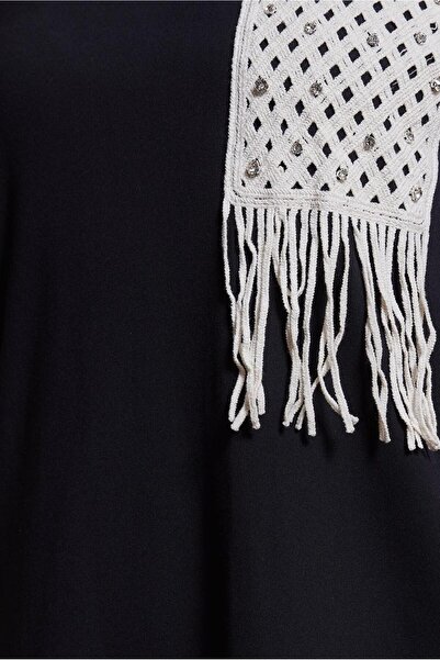 Alvina Tracksuit Tunic - Tassel Detailed, Model 44559