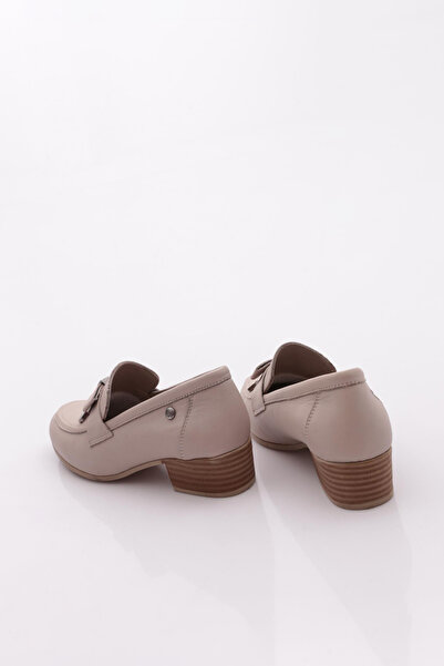 Mammamia D25Ya-3365 Kadın Deri Loafer Ayakkabı