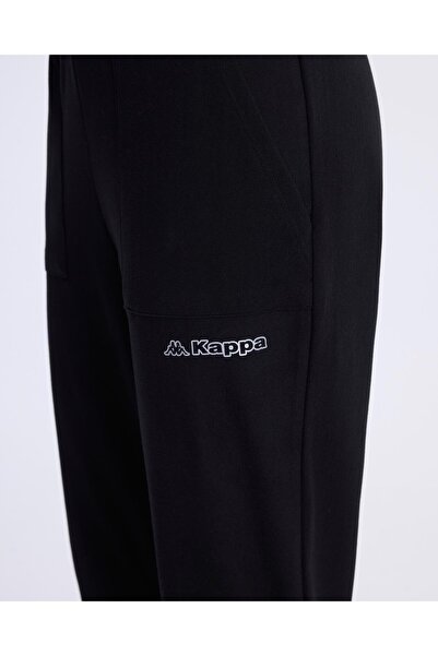 Kappa Γυναικείο παντελόνι Berry Pant Μαύρο Comfort Fit Φούτερ