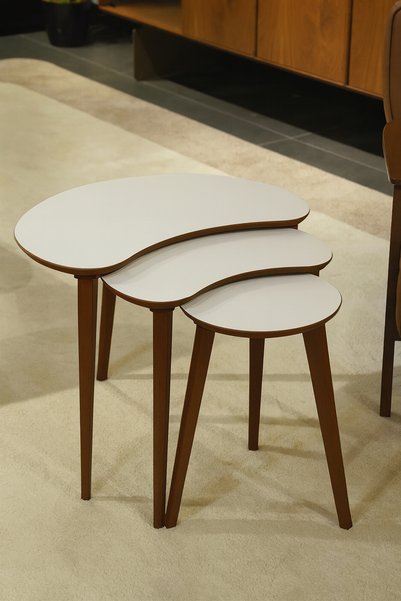EDSY HOME Berlin Zigon Sehpa Ay Taşı