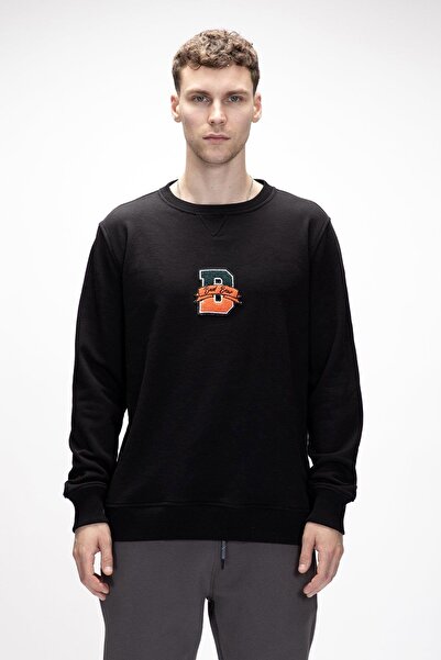 Bad Bear Erkek Siyah Sweatshirt Chow Crewneck
