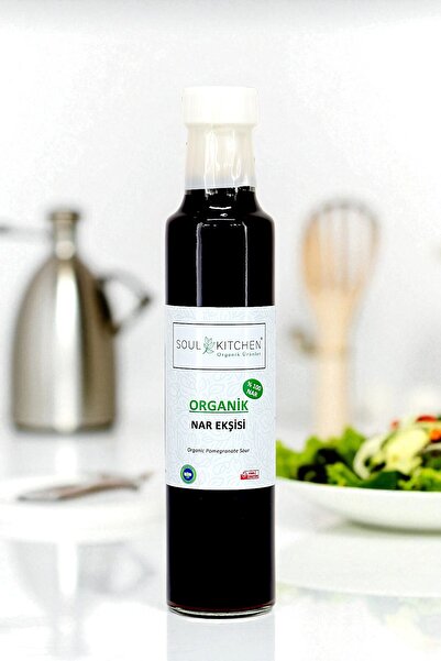 Soul Kitchen Organik Ürünler Organik Sertifikalı Nar Ekşisi Şeker İlavesiz Do...