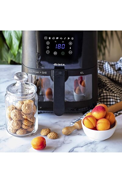 ARIETE Air Fryer Glass Door Black 6 L (Model 4626)