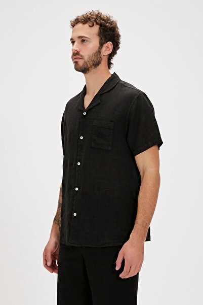 Bad Bear Lyne Black Short Sleeve Men's Shirt