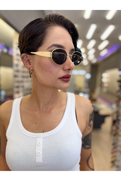 Olivier Philippe Lenty Gold/Black 55 Olivier Philippe Polarized Sunglasses