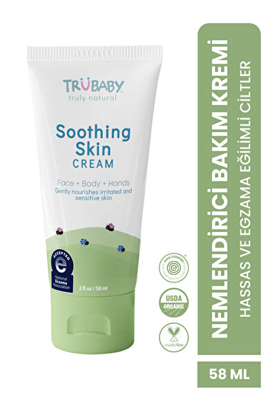Trukid TruBaby Çok Kuru ve Hassas Ciltler için Yatıştırıcı Bakım Kremi 58 ml