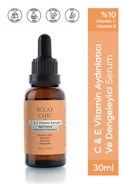 Eclat Chic C & E Vitamin Aydınlatıcı Ve Canlandırıcı Serum