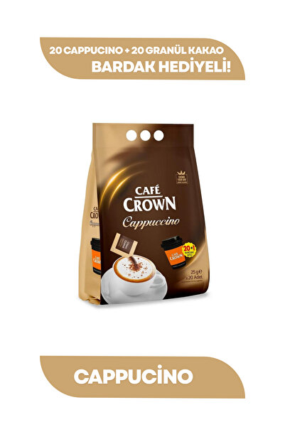 Cafe Crown Cappucino 25 GrX 20 Pieces
