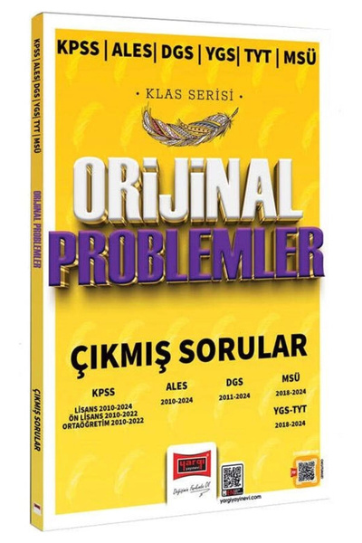 Yargı Yayınları Yargı 2025 Kpss Ales Dgs Tyt Msü Problemler Orijinal Çıkmış S...
