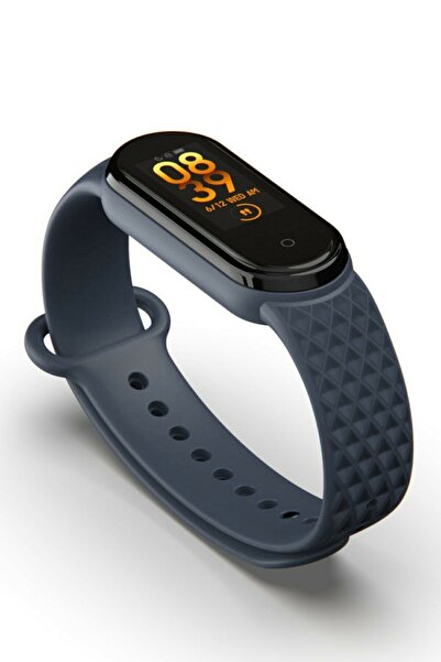 PUFWİN Xiaomi Mi Band 5 and 6 Compatible Silicone Band Set of 7