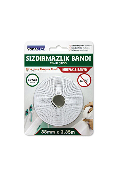 Vodaseal Nano Sızdırmazlık Bantı Bandı 38 mm x 3,2 m Beyaz
