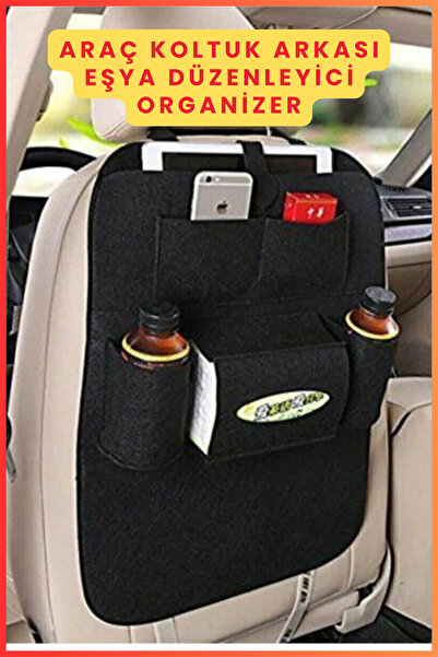 figiza Araç Koltuk Arkası Eşya Düzenleyici Organizer Araba Içi Oto Çanta Orga...