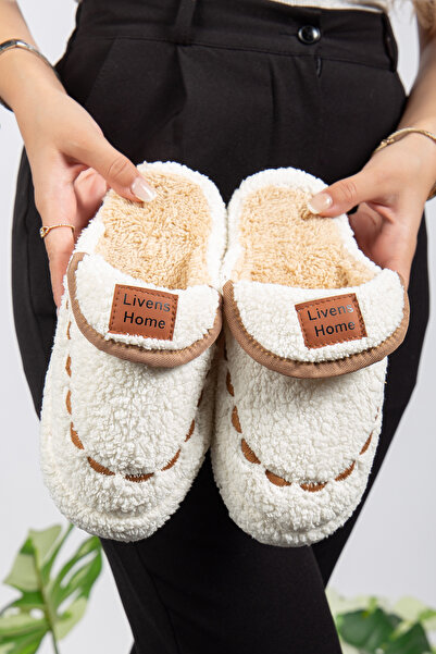 Jackers Γυναικείες παντόφλες με μοτίβο από βελούδινο αντιολισθητικό ελαφρύ πάτο με χνουδωτό πάτο Παντόφλες για το σπίτι