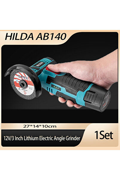 Choice AB140 HILDA 12V/3 Inch Lithium Electric Angle Grinder Mini Small Household Handheld Cutting Machine