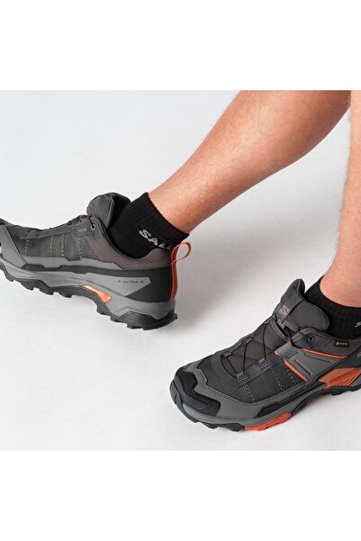 Salomon X Ultra 5 Gore-Tex Erkek Gri Outdoor Ayakkabı