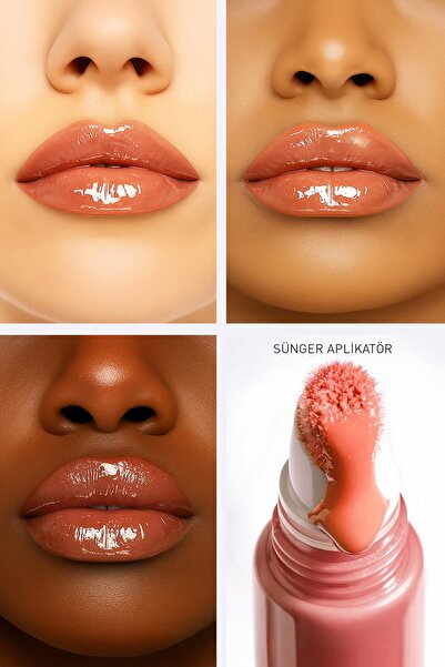 Alix Avien Dolgun Gürünüm ve Nemlendirici Etkili Dudak Parlatıcısı - Silky Care Lipgloss 304 Peachy Blossom