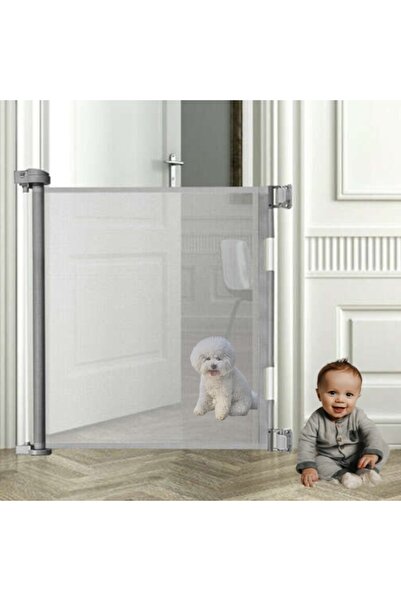 ISO Trade Sp Plasa Siguranta Retractabila 160cm pentru Caini si Copii – Barie...