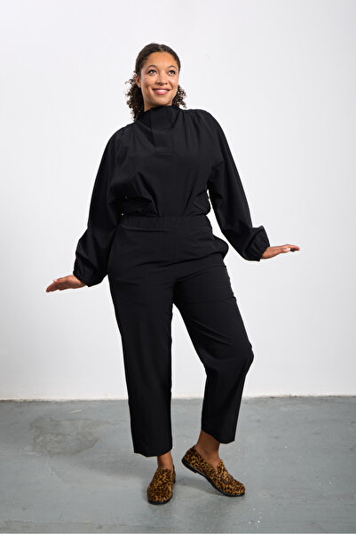 LUOKK Düz Kesim Geniş Pantolon