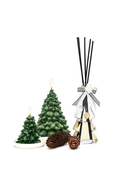 Missi Yılbaşı Çamağacı Cam Şişe Oud Vanilya Sıcaklığı Oda Kokusu