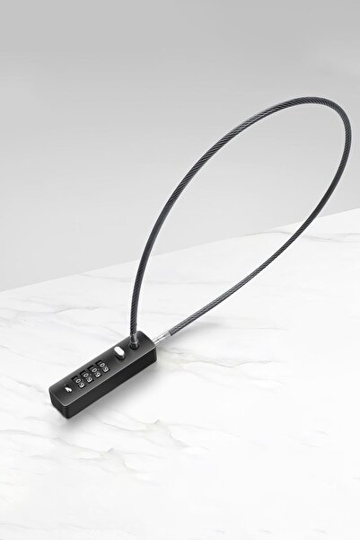 Weather Forecast Black 4 Digit Combination 30cm Resettable Cabinet Luggage Bike Lock Cin542Sy