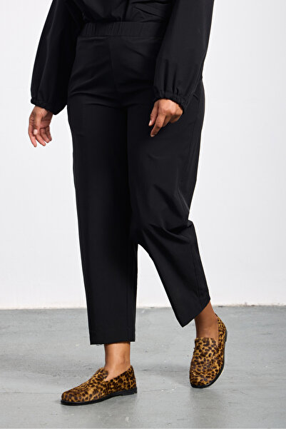 LUOKK Düz Kesim Geniş Pantolon