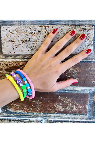 JULIANO Fimo Top Colored Glasses Chain - Necklace - Bracelet