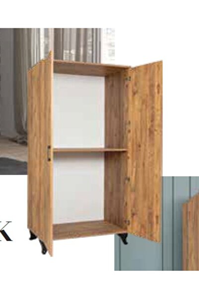 Yuvaset Home KDL Beyaz Yüklük Dolap