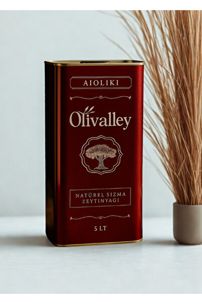 aioliki Olivalley AYVALIK -MEMECİK BLEND NATUREL SIZMA ZEYTİNYAĞI 5L