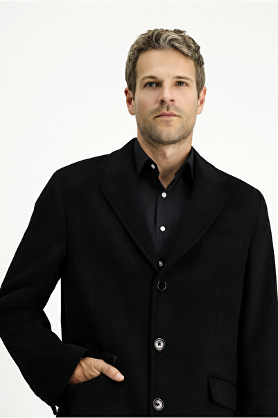 Kiğılı Yünlü Klasik Kaban