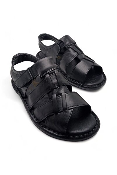 MAGIC SHOES Genuine Leather Orthopedic Men's Sandals