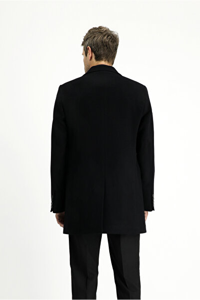 Kiğılı Yünlü Klasik Kaban