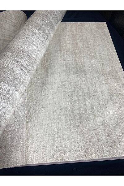 KOÇ YAPI DEKOR Tutkal hediye 16 m2 ithal krem üzeri kendinden desenli bej kab...