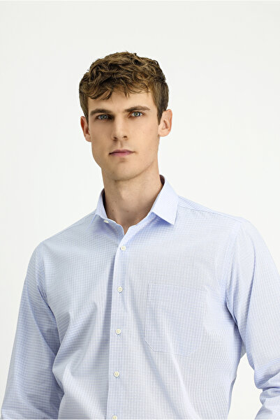 Kiğılı Μακρυμάνικο κλασικό καρό βαμβακερό πουκάμισο