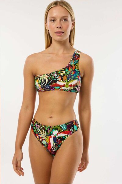 AYYILDIZ 4650 Σετ μπικίνι με πράσινο σχέδιο