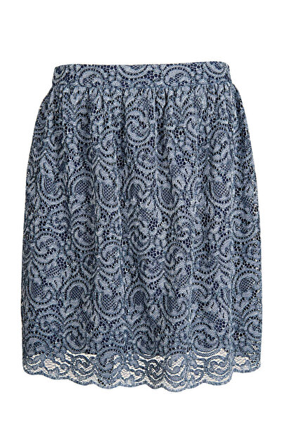 Roman Kadın  Etek Lacivert