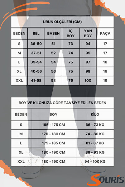Souris Чоловічі сині спортивні штани-джоггери з подвійними штанинами та шнурками