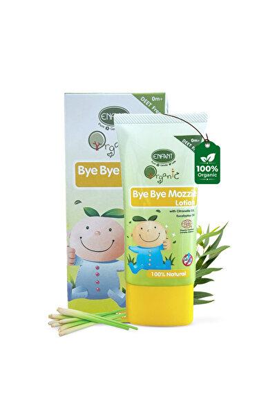 ENFANT EF لوشن عضوي طارد للبعوض، 50 مل، بزيت السترونيلا وزيت الأوكالبتوس