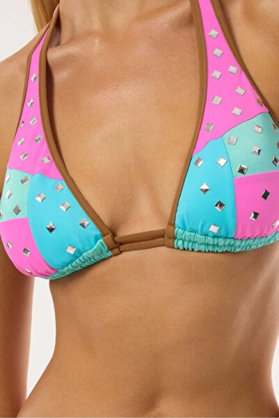 AYYILDIZ 4507 Aqua Green Bikini Set