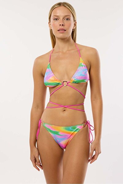 AYYILDIZ 4656 Bright Pink Bikini Set