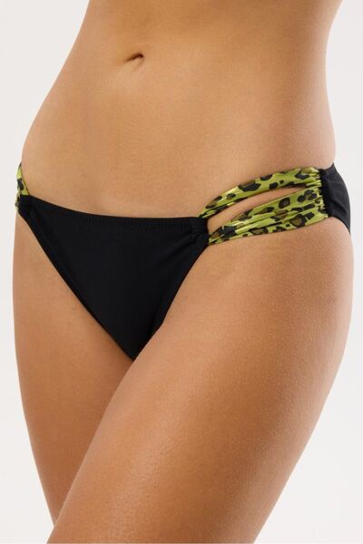 AYYILDIZ 4652 Shiny Green Bikini Set