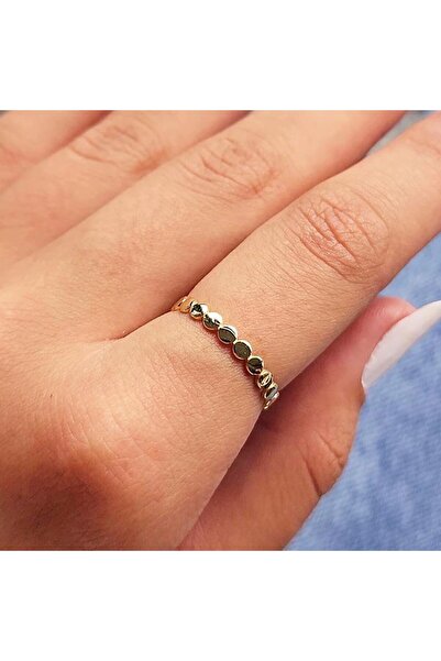 FasekGold 14 Ayar Altın Yüzük-ıskoçya Aşk Ve Sadakat Sarı Altın Evlilik -evli...