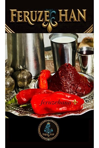 Feruze han Acı Biber Salçası (İsot Reçeli) Urfa El Yapımı 1 Kg