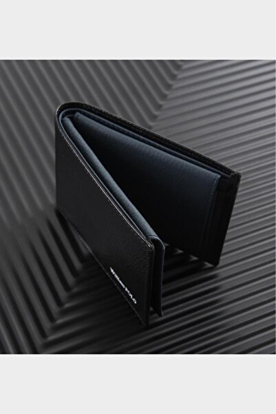 William Polo Williampolo Італійський ексклюзивний дизайн Синій чоловічий гаманець і портмоне - натуральна шкіра