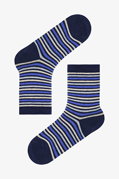 Penti Erkek Çocuk Storm Çizgili 4'lü Soket Çorap