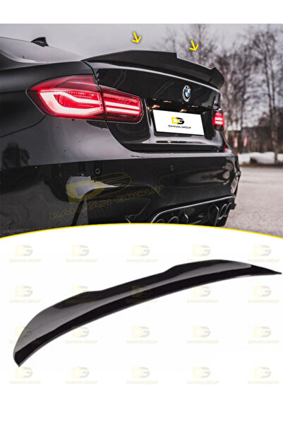 DG Power BMW 3 Serisi F30 2012 - 2018 Uyumlu Arka Bagaj Üzeri PSM Model Spoil...